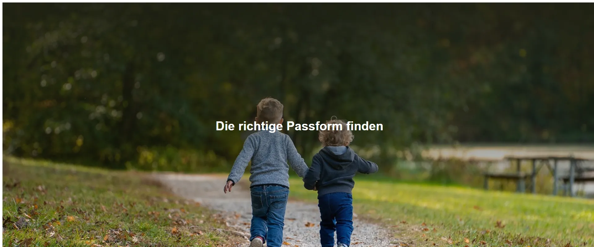 Die richtige Passform finden